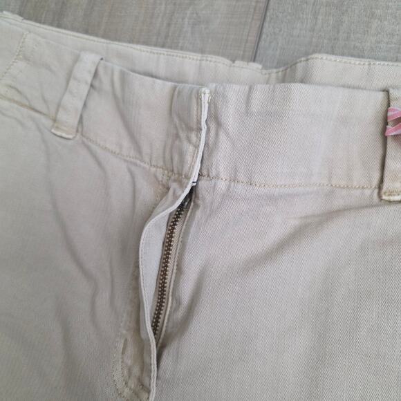 Vineyard Vines 5" Herringbone Every Day Shorts Sand Shorts Women Sz 8 - Picture 7 of 11